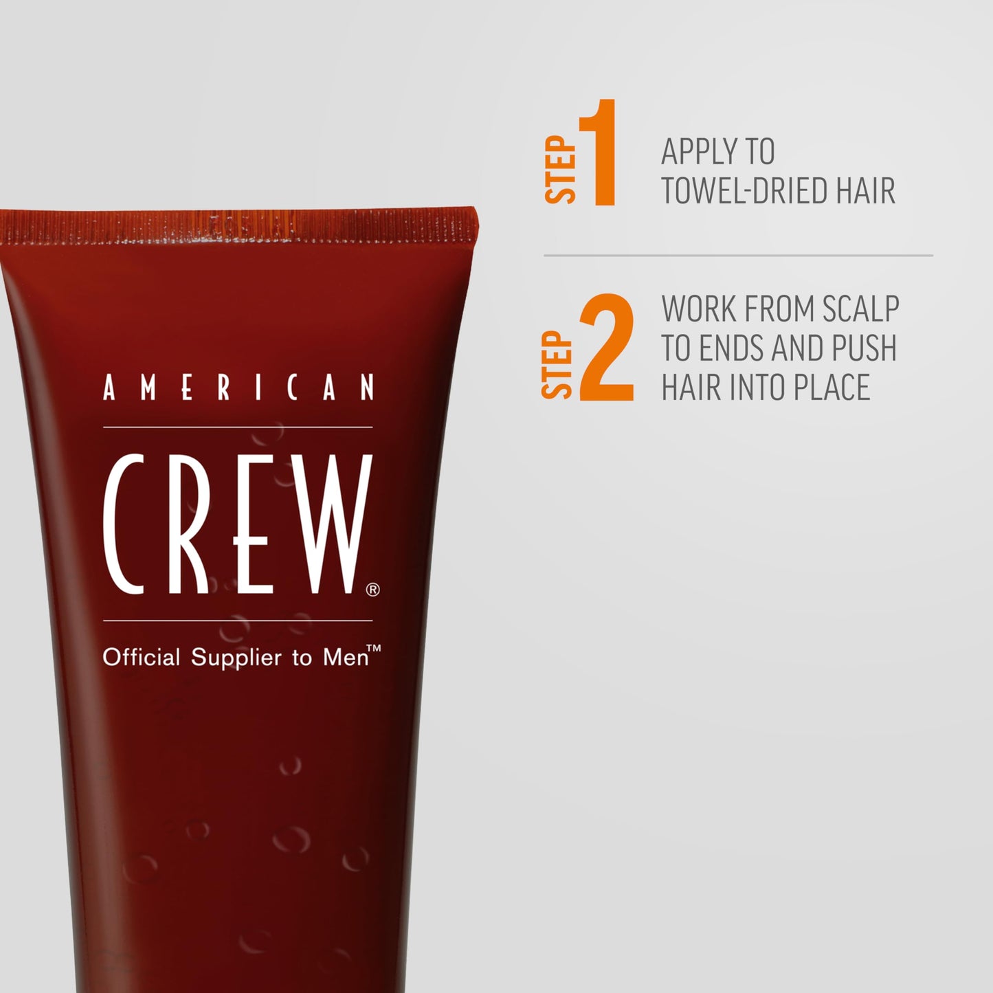 American Crew Men's Styling Gel, Firm Hold & High Shine, 13.1 fl oz