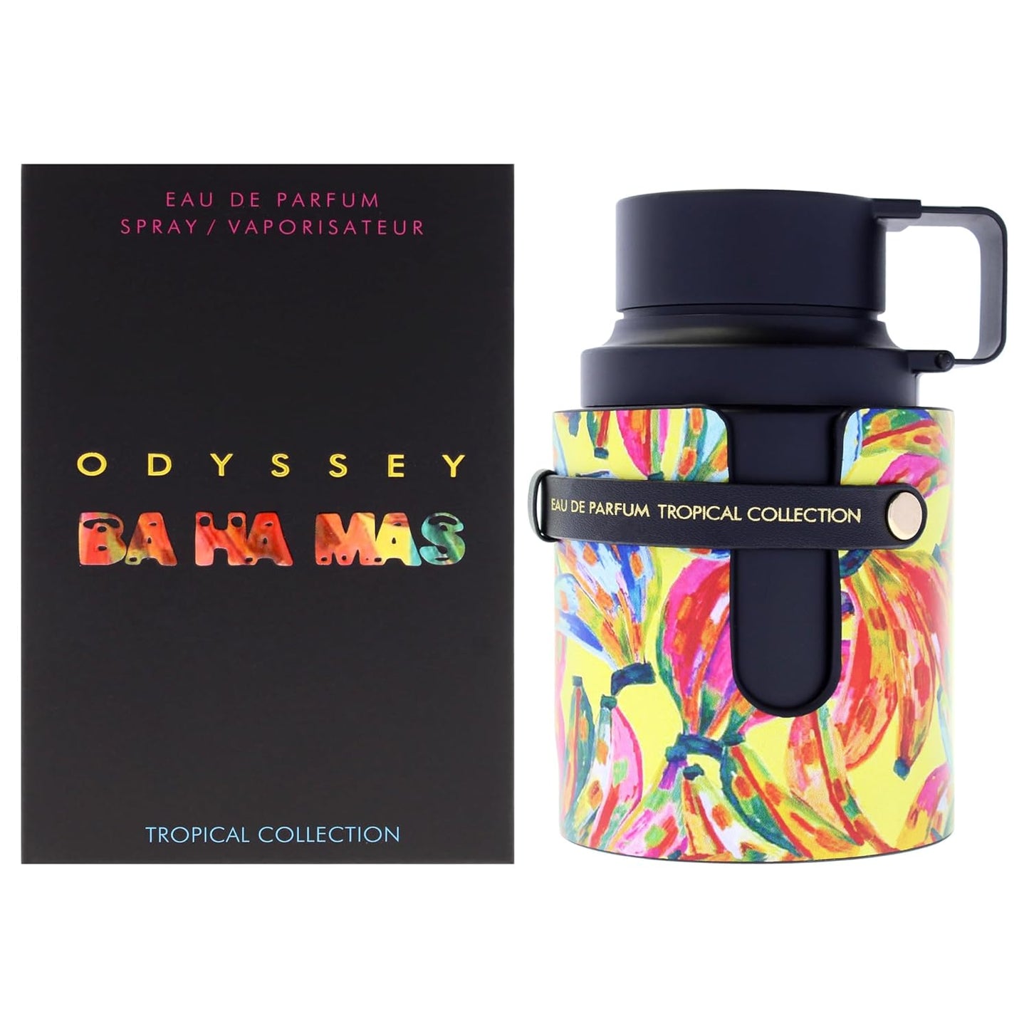 Armaf Odyssey Ba Ha Mas Tropical Collection - Fruity Aquatic Woody Eau de Parfum Spray | Long-Lasting Unisex Fragrance, 3.4 oz / 100 ml