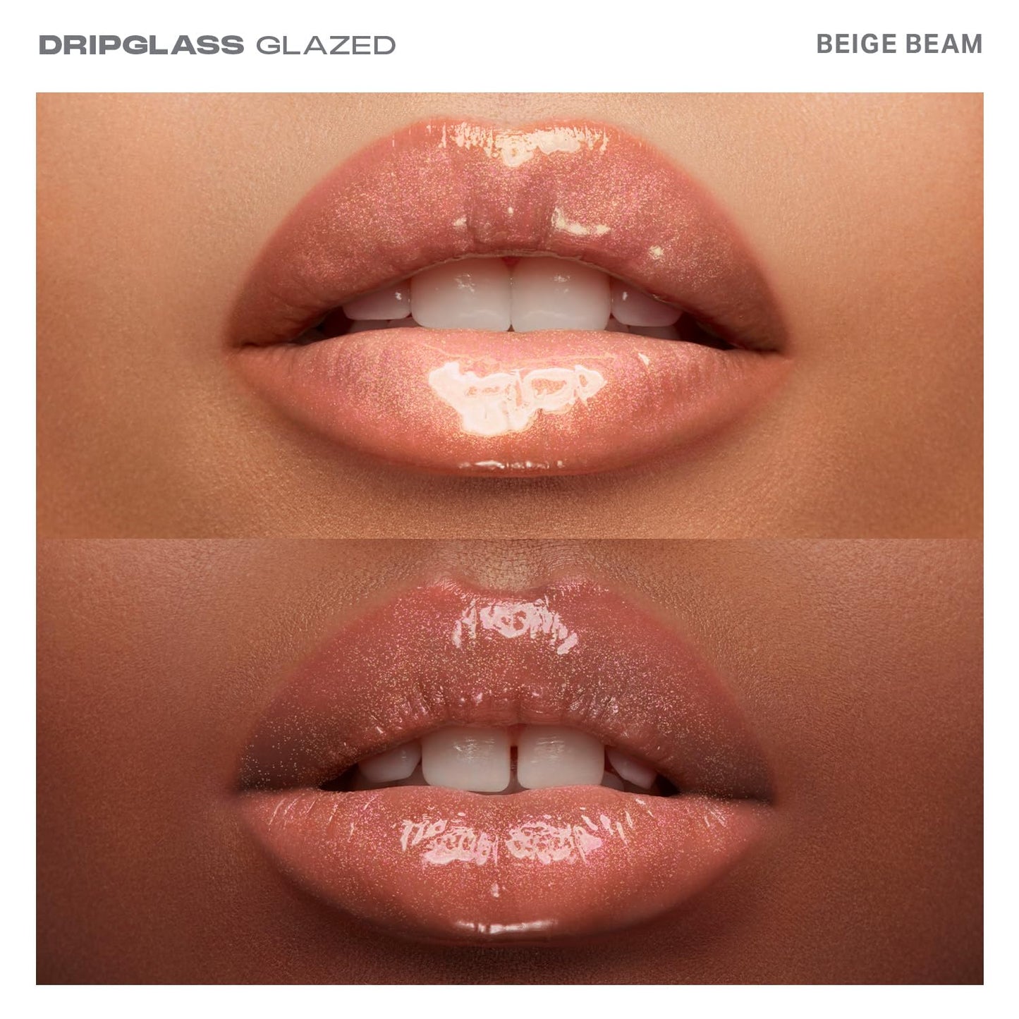 MORPHE Dripglass Glazed High Shine Lip Gloss - Glide On Juicy, Semi-Sheer & Nourishing Lip Color - Buildable Formula Infused with Plant-Derived Squalane & Vitamin E