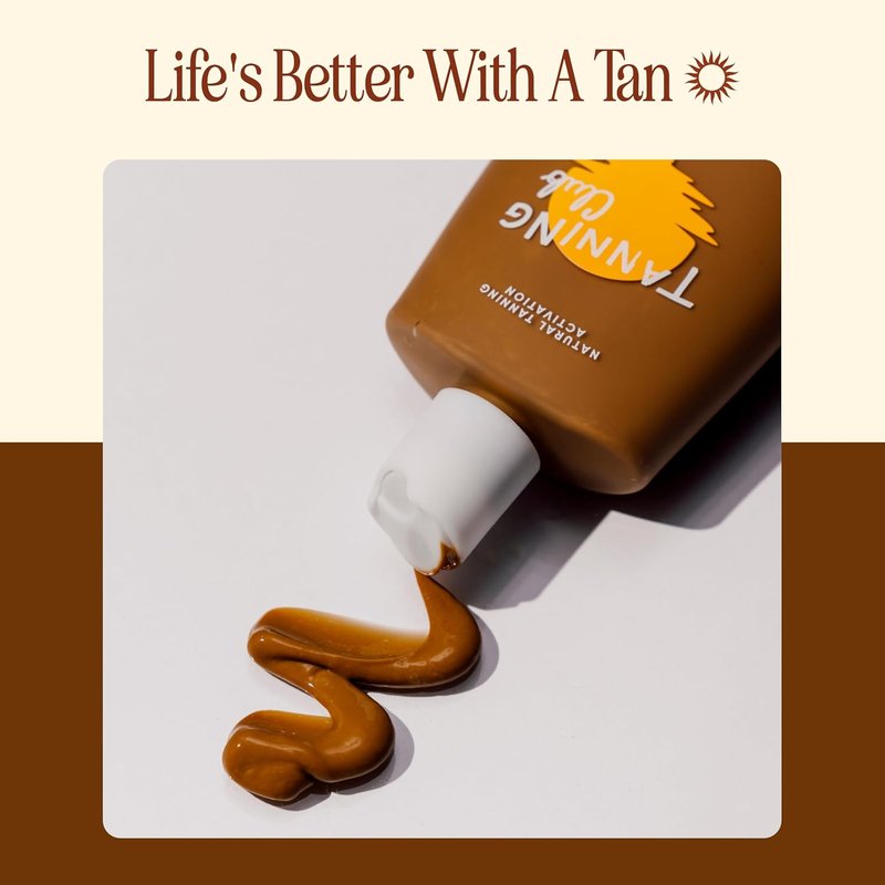 Browning Lotion | Sun Tanning Accelerator with Kukui Nut, Argan & Coconut Oils - Botanical Formula for Deep Dark Tan - 150 mL