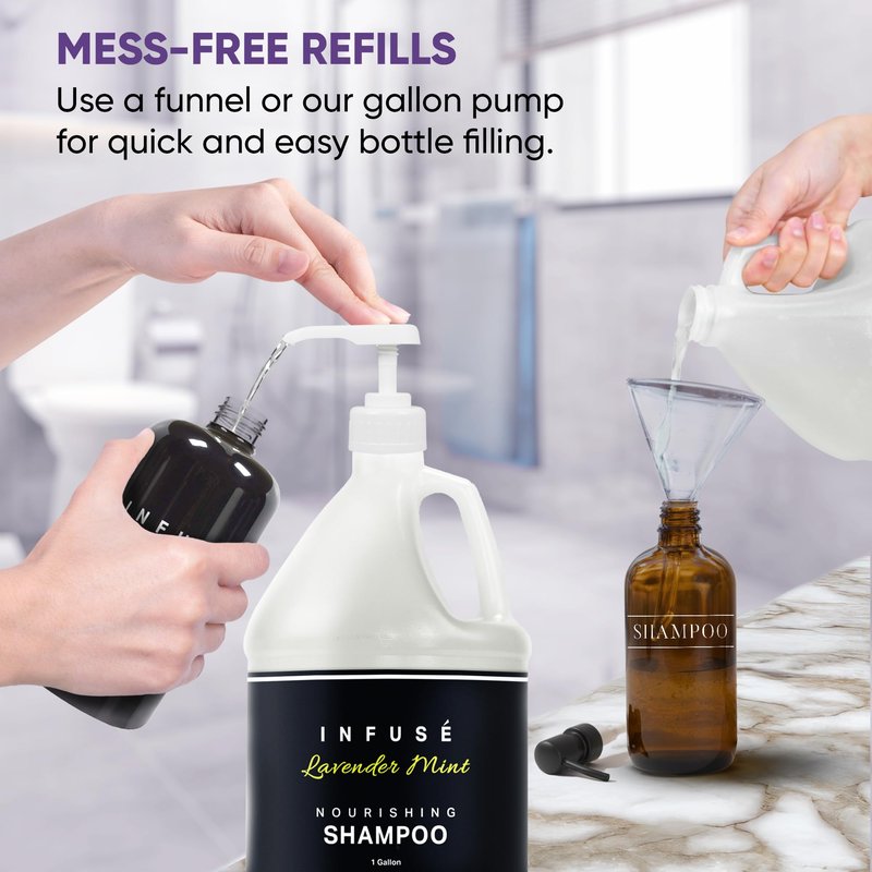 Infuse Lavender Mint Hotel | 1 Gallon | For Hospitality & Vacation Rentals to Refill Dispensers | (Single Gallon)