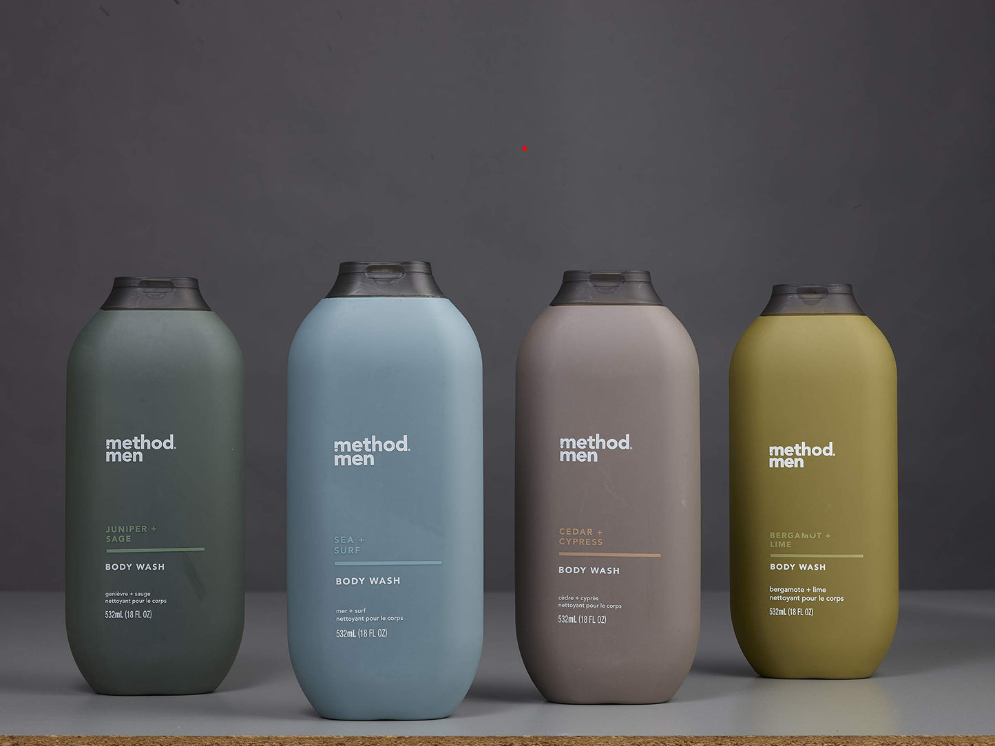 Method Men, 3-pack Body Wash 18 Oz Each (Sea + Surf, Cedar + Cypress, Juniper + Sage)