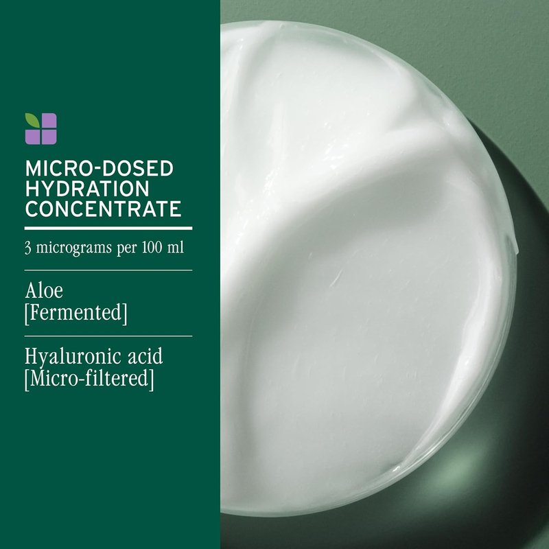 Biolage Hydra Source Leave-In Cream - Moisturizing Treatment for Dry Hair with Aloe & Hyaluronic Acid | 8.5 oz