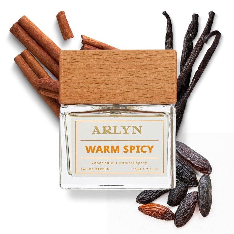 Warm Spicy Eau De Parfum | Long-Lasting Unisex Fragrance with Sandalwood, Vanilla & Cinnamon - 50ml / 1.7 oz
