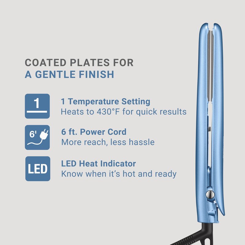 BaBylissPRO Nano Titanium Limited Edition 3/4" & 1" Ultra Sleek Flat Iron Prepack