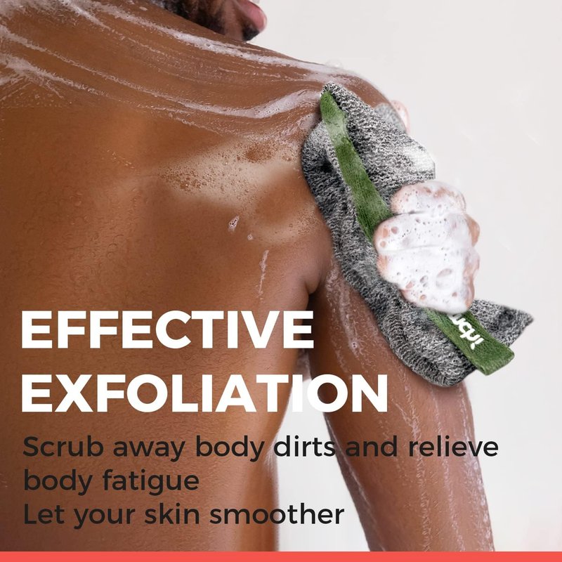 ZOMCHI Soap Saver Bags - Exfoliating Dual-Texture Pouches for Shower | 6 Pack in Gray, Yellow & Pink