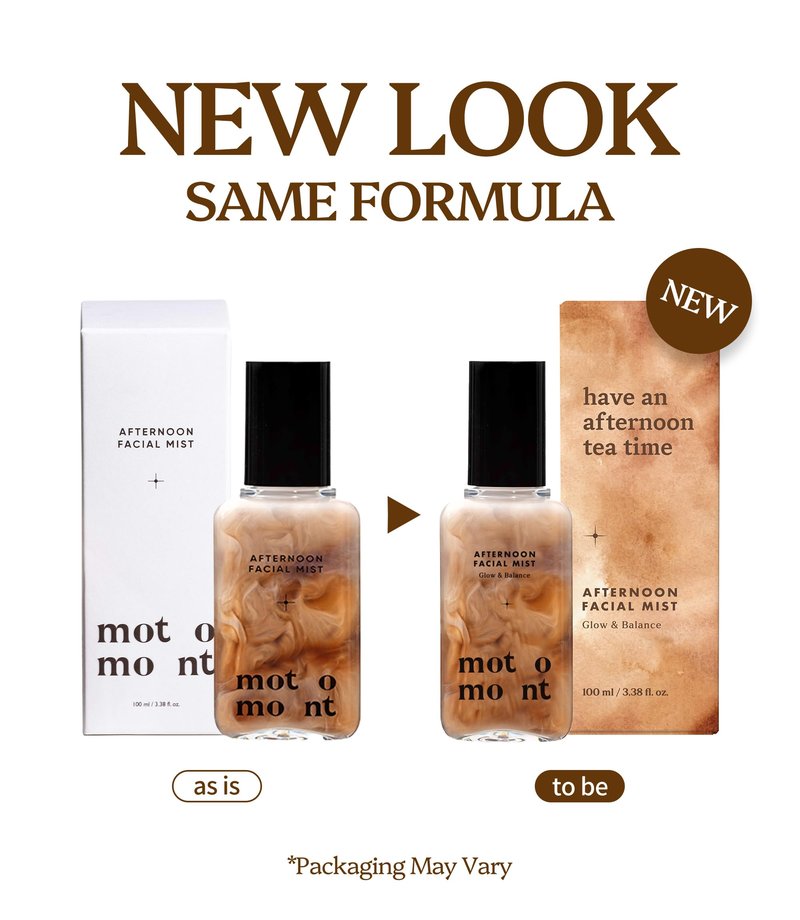 Motomont Milk Tea Dewy Skin Mist | Ultra Hydrating Facial Mist | 2X Moisturizing Makeup Setting Spray, Korean Skincare 3.38 fl oz