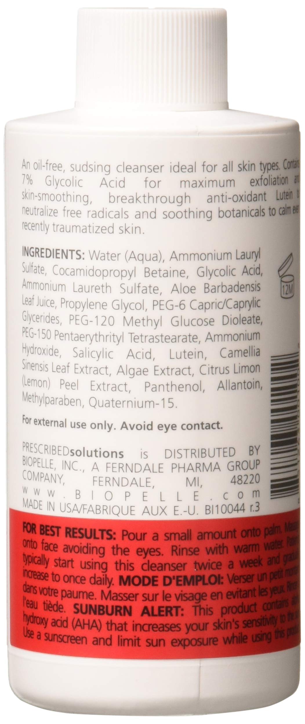 PRESCRIBEDsolutions Starting Up/Face® – Glycolic Anti-Oxidant Cleanser