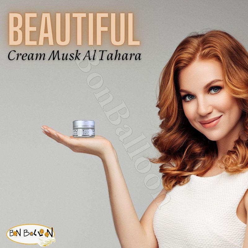 Cream Musk Al Tahara Saudi Arabian Arabic Egyptian Egypt Oriental Hamil Al Musk ElMusk AlMusk Altahara Women Womens Perfume Fragrances Suitable For All Skin ( 3 Pack = 0.7 oz / 20 gm Each One )