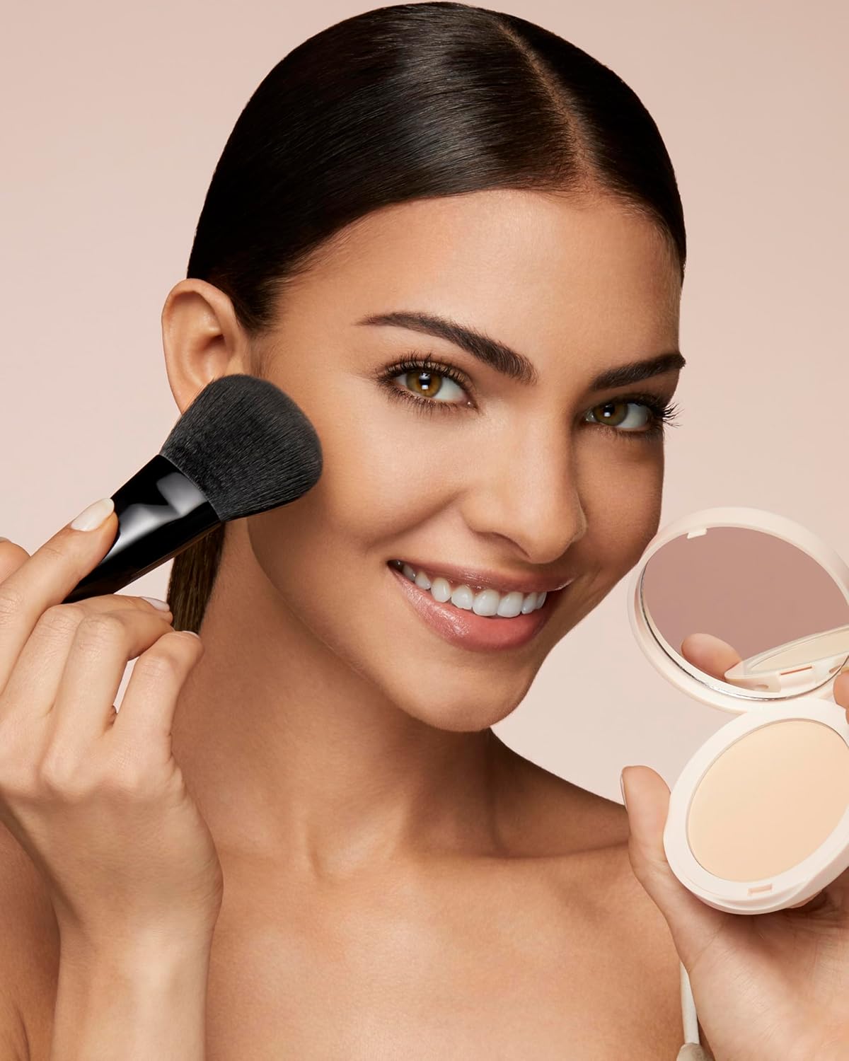 Pupa Milano Wonder Me Setting Powder - Reduces Pores & Smooths Skin Texture | Talc-Free, 010 Ivory, 0.22 oz