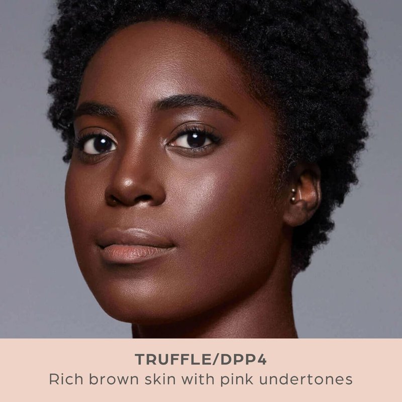 PÜR MINERALS 4-in-1 Pressed Mineral Makeup Powder Foundation with SPF 15 - Concealer & Finishing Compact Pressed Powder for Face - Buildable Medium to Full Coverage Foundation Powder (Truffle)