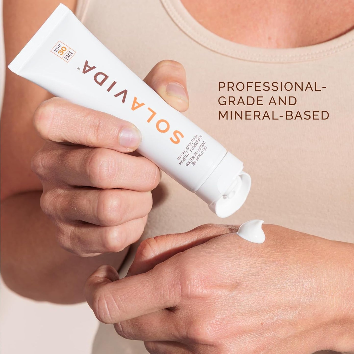 Daily SPF 30 Mineral Face Sunscreen - UVA/UVB Protection with Zinc Oxide & Hyaluronic Acid | 1.7 oz