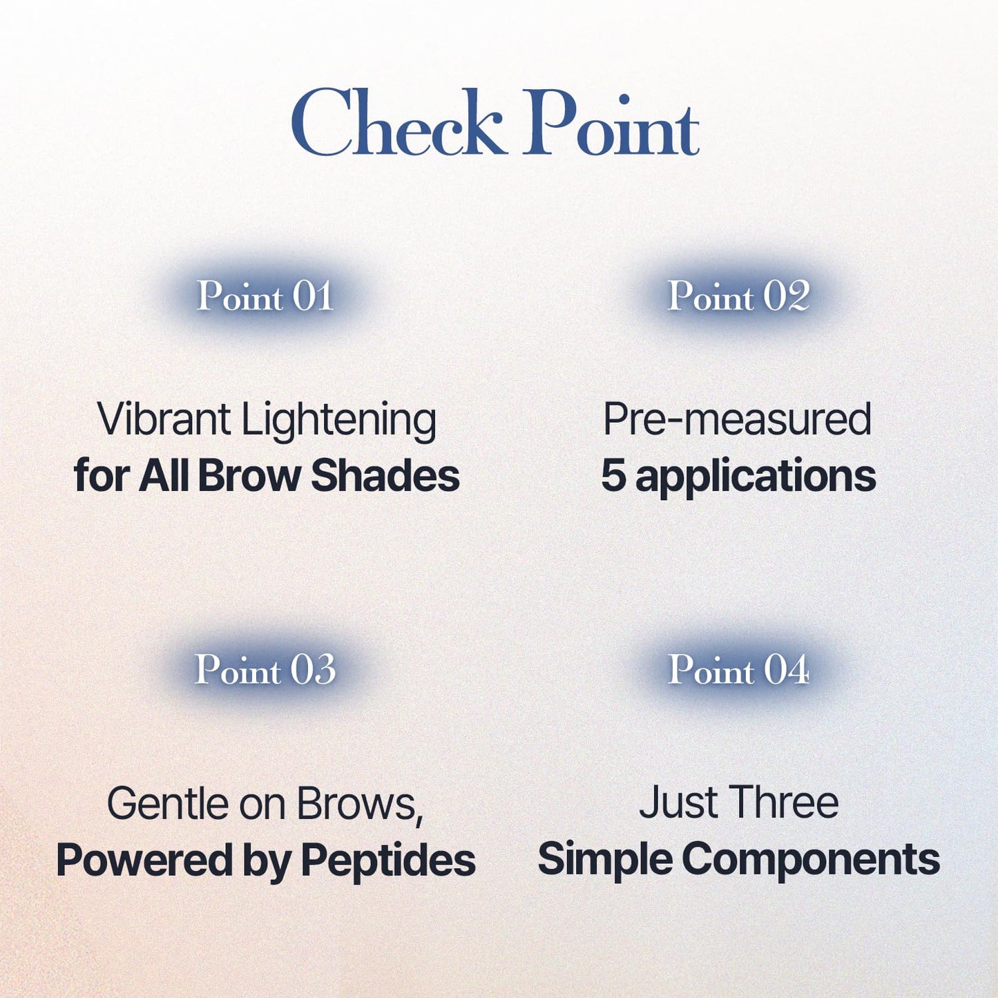 COSNORI Easy Brow Tone Changer – Gentle Lightening Formula for Soft, Natural Look – Brow Bleach Kit, Easy At-Home Application, Quick Results in 2–3 Minutes, 5 Applications