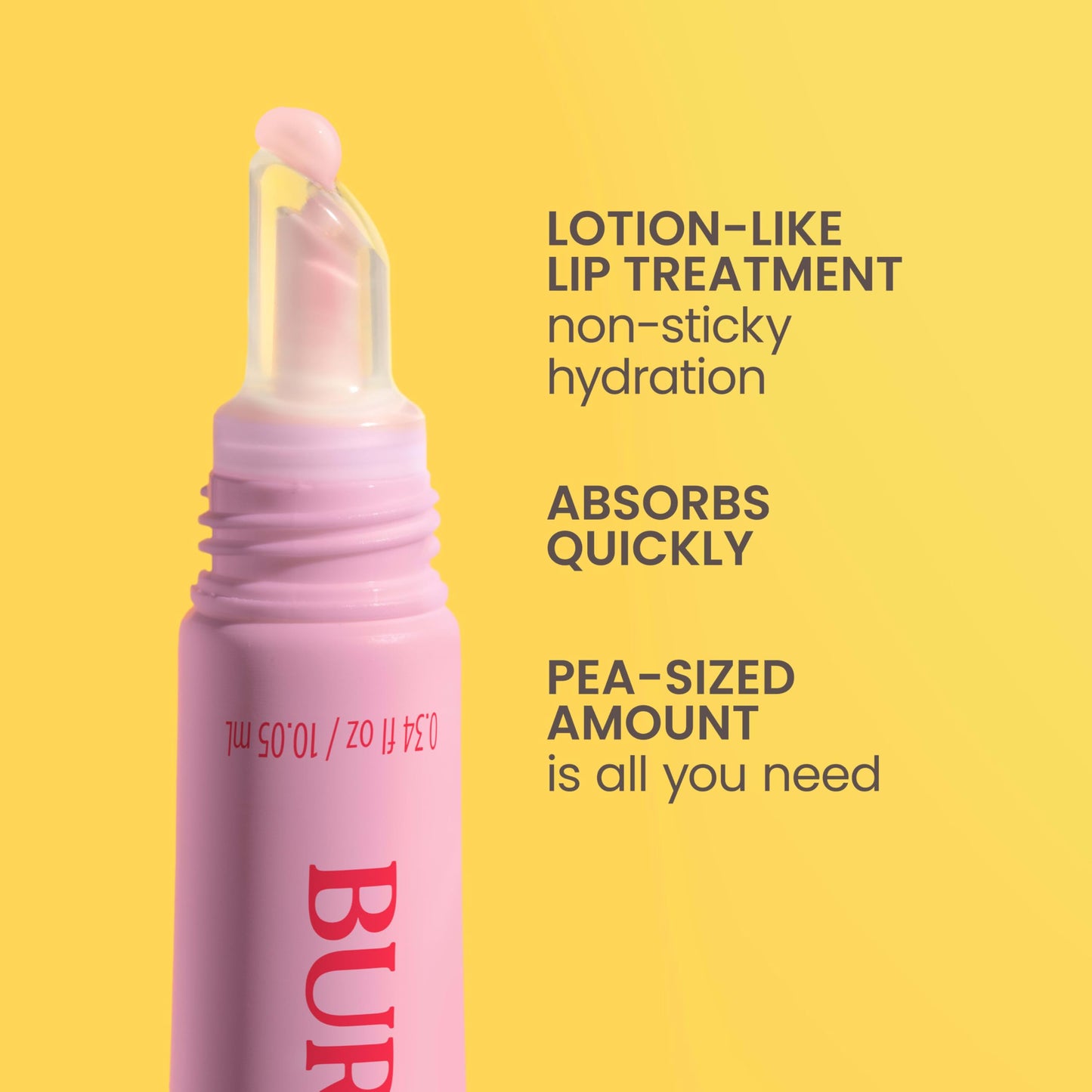 Burt’s Bees Lip Milk, Daily Moisturizer for Lips, Vitamin Enriched Lip Balm with Almond Milk and Jojoba Oil, Hydrating for Softer Lips, 1 Tube, 0.34 Fl Oz