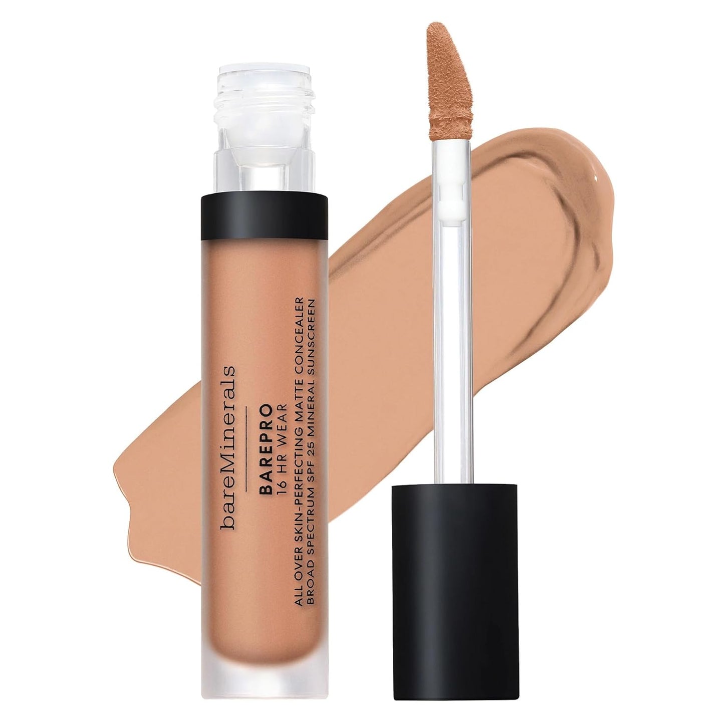 bareMinerals BAREPRO 16HR Concealer - Natural Matte Finish with SPF 25 & Niacinamide | Conceals Dark Spots & Blemishes