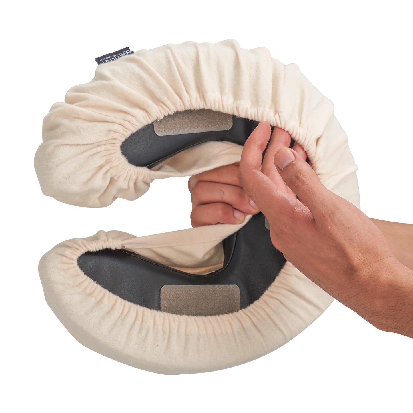 Master Massage Microfiber Face Cushion Cover 12 Piece Set Sand Color