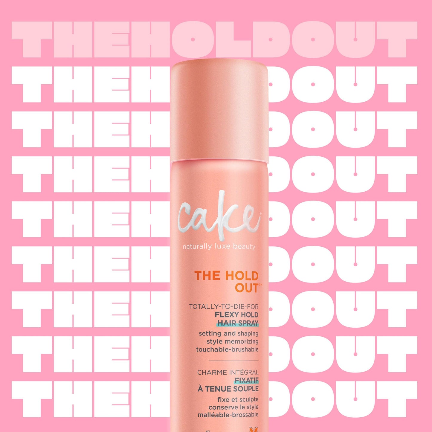 Cake Beauty av2023-Cake Beauty-hold out flexible vegan hairspray with vitamin e lightweight hairspray for volume hold anti frizz sulfate free cruelty free-9f9f9b2d