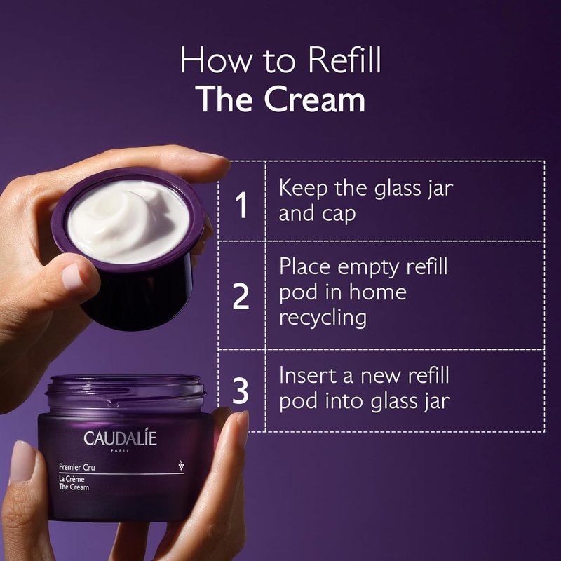 Caudalie Premier Cru Anti-Aging Moisturizer - Refillable 50 mL Cream
