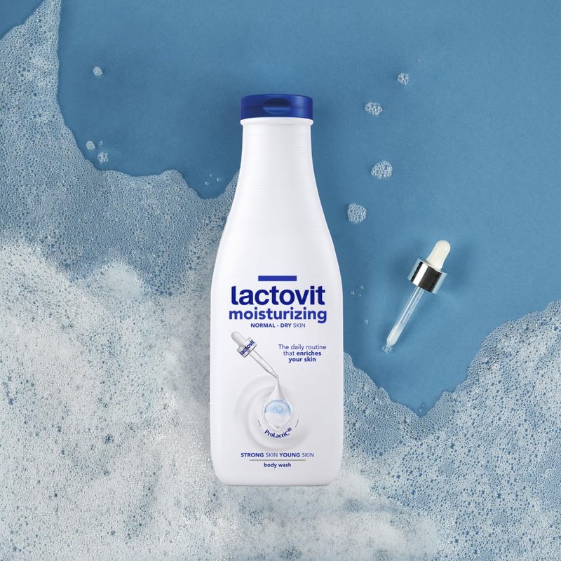 Lactovit | Moisturizing Body Wash | Hydrating Shower Gel | For all Skins | With ProLactiC10, Collagen & Elastin Booster | Smooth & Youthful Skin | Dermatologist Recommended | 6 x 600 ml