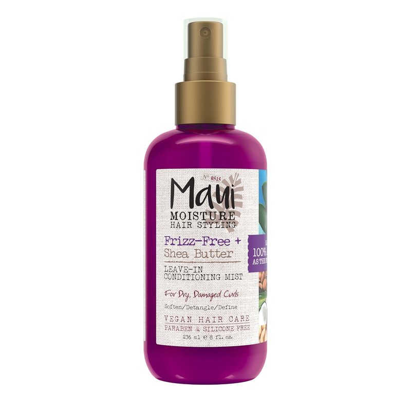 Maui Moisture Leave-In Conditioning Mist - Frizz-Free Curly Hair Spray for Softening & Detangling | 8 fl. oz