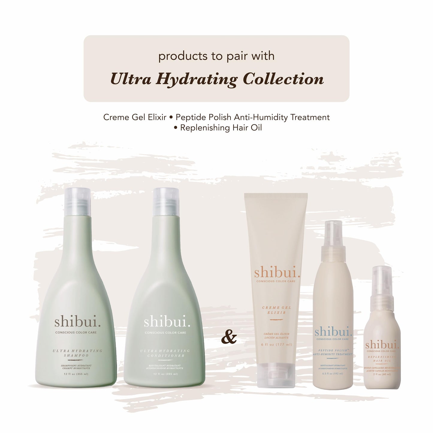 SHIBUI Ultra Hydrating Shampoo, Moisture-Rich Color Protection & Cleansing with Camellia & Lemongrass Oils for Medium to Textured Hair, Color-Safe & Silicone-Free, 12 Fl Oz