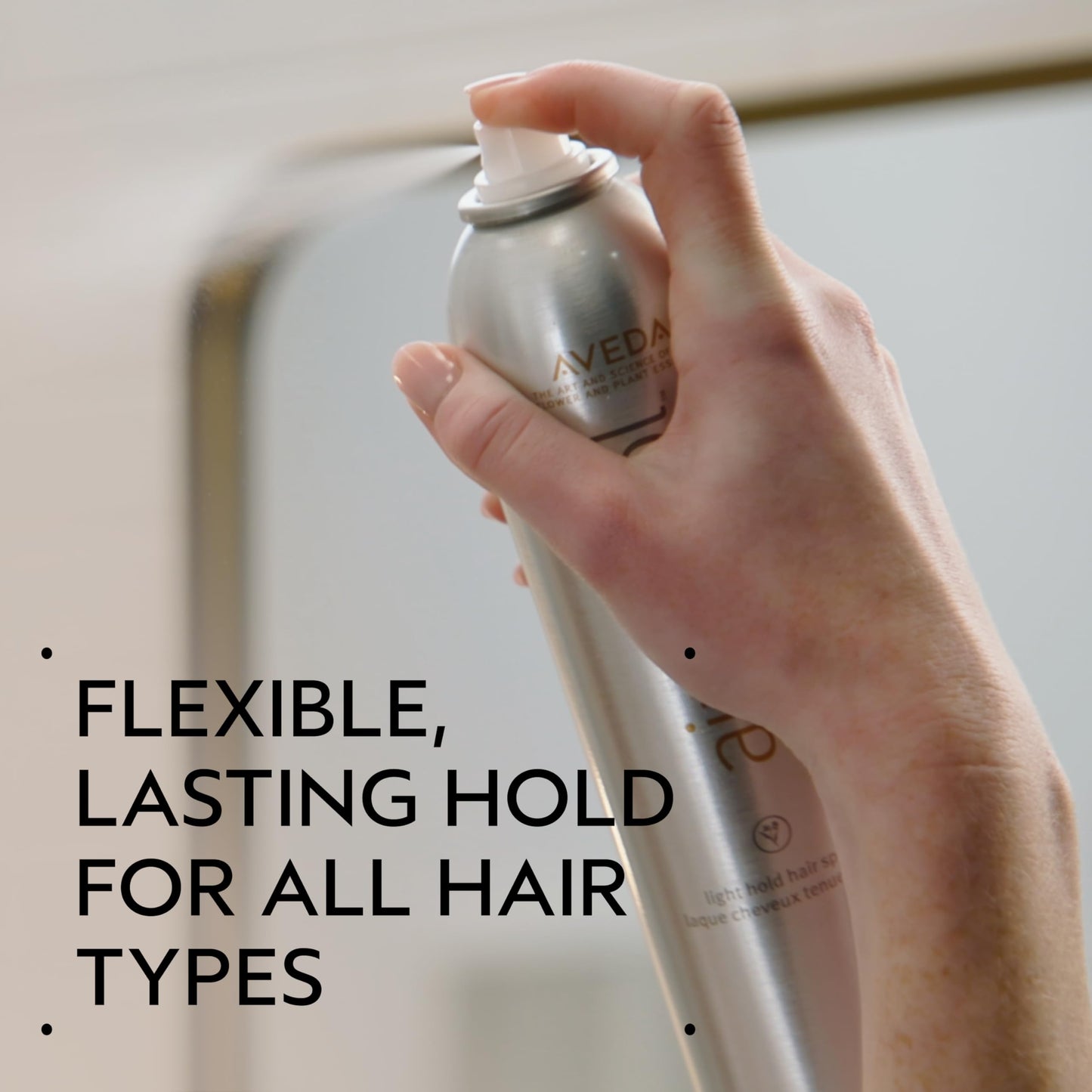 Aveda Air Control Light Hold Hair Spray | Eliminates Static | Flexible, Lasting Hold | Reduces Flyaways | for All Hair Types, 9.1 Ounce