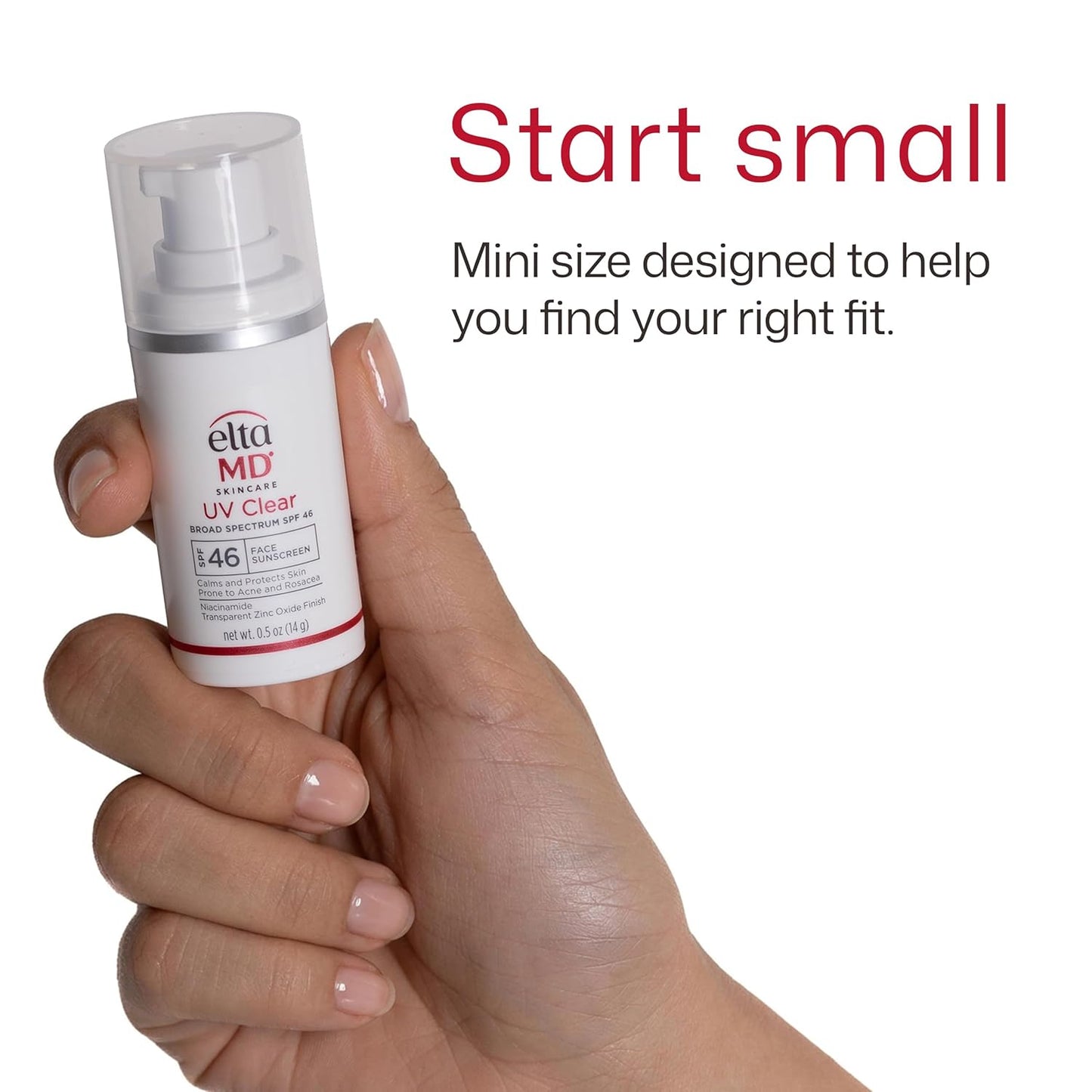 EltaMD UV Clear Face Sunscreen SPF 46 - Oil-Free Zinc Oxide Formula | 0.5 oz