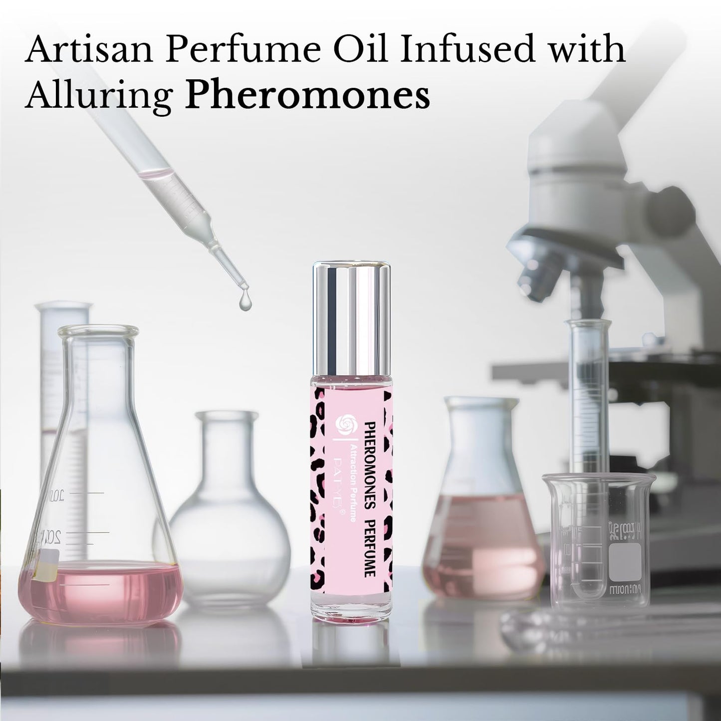 PAT-YES Pheromones Perfumes for Women,Long Lasting Roll on Perfume Oil 0.34 fl.oz (10ml)