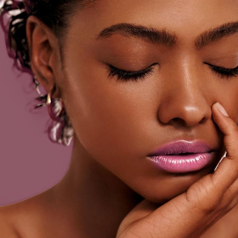 Pink Lipstick for Women - Moisturizing Tinted Lip Balm | Hydrating Glossy Finish for Dry Lips