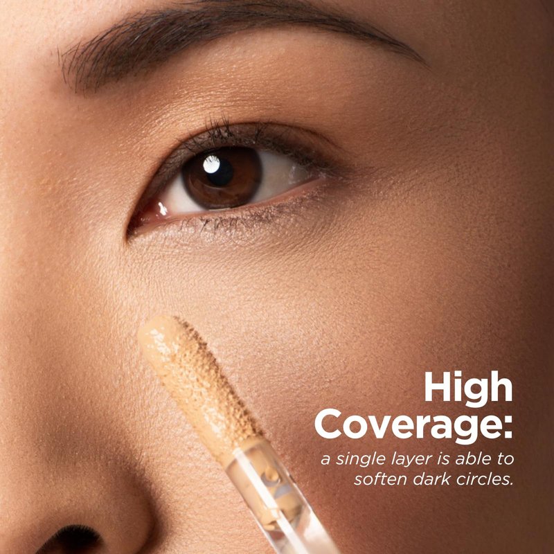 Klasme Liquid Concealer | 6 Shades Available | Full Coverage for Dark Circles | Hydrating Matte Formula | Long-Wearing & Comfortable | 0.18 fl oz (C004)