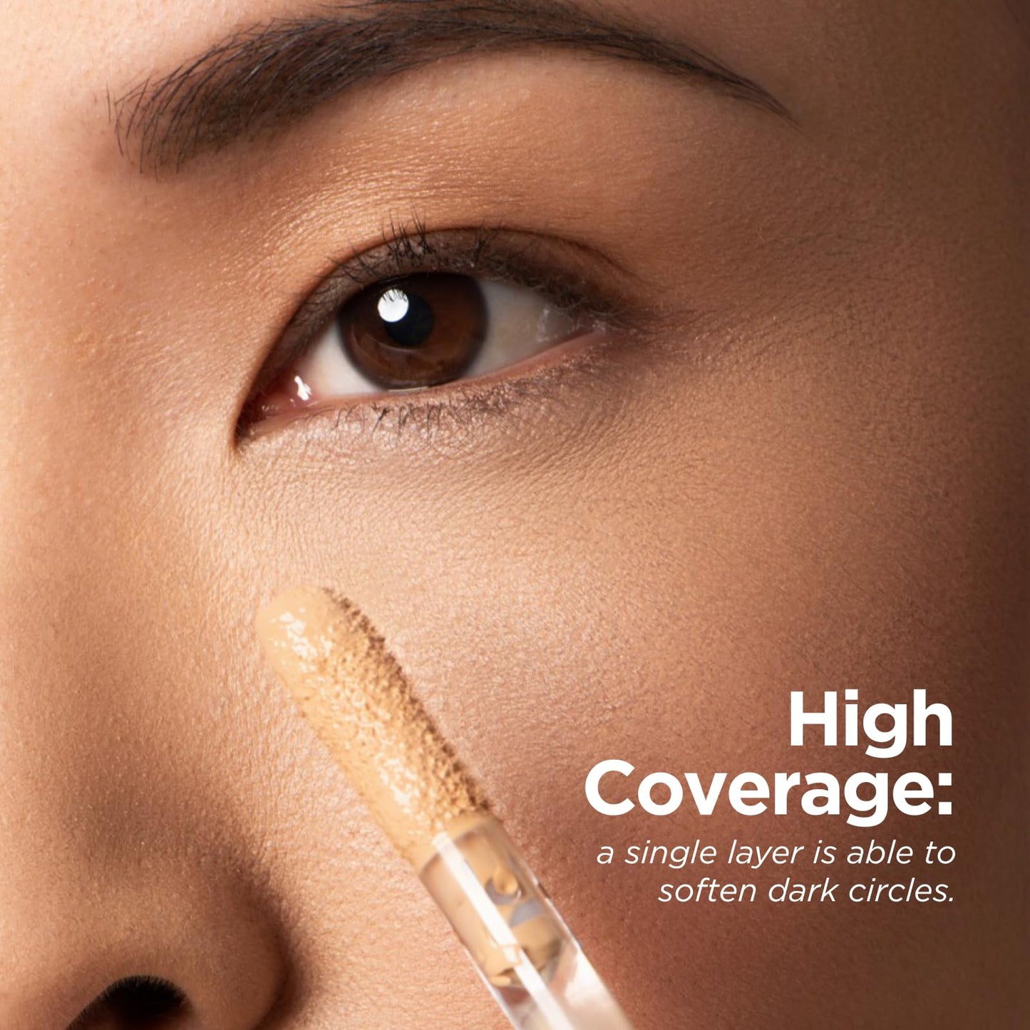 Klasme Liquid Concealer | 6 Shades Available | Full Coverage for Dark Circles | Hydrating Matte Formula | Long-Wearing & Comfortable | 0.18 fl oz (C004)