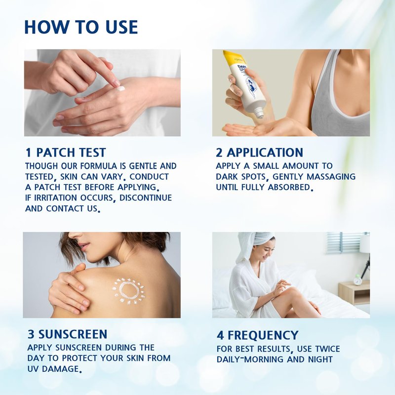 Dark Spot Remover for Face & Body - Advanced Corrector for Inner Thighs, Neck & Knees | 2 Fl Oz
