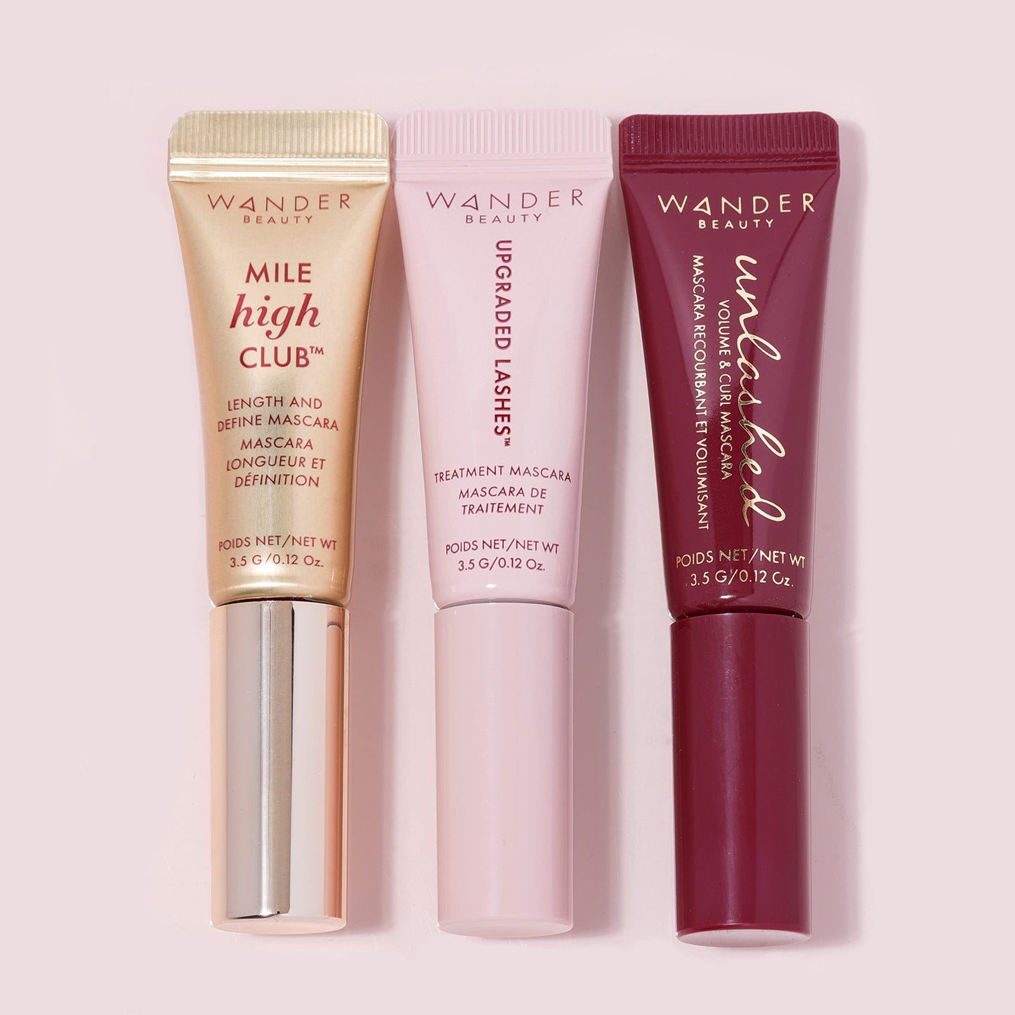 Wander Beauty Women's Mascara Mini Kit, No Color, One Size