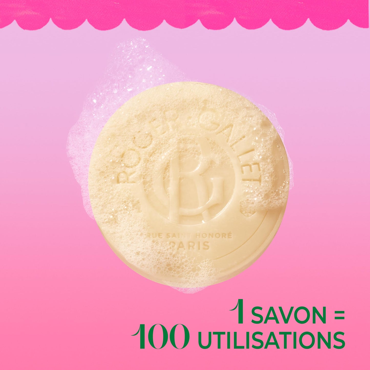 ROGER & GALLET Perfumed Soap Bar – French-Milled Gentle Cleansing Soap with Citrus & Aromatic Fragrance, 99% Natural Origin Ingredients (Rose | 3 Pack x 3.5 oz)