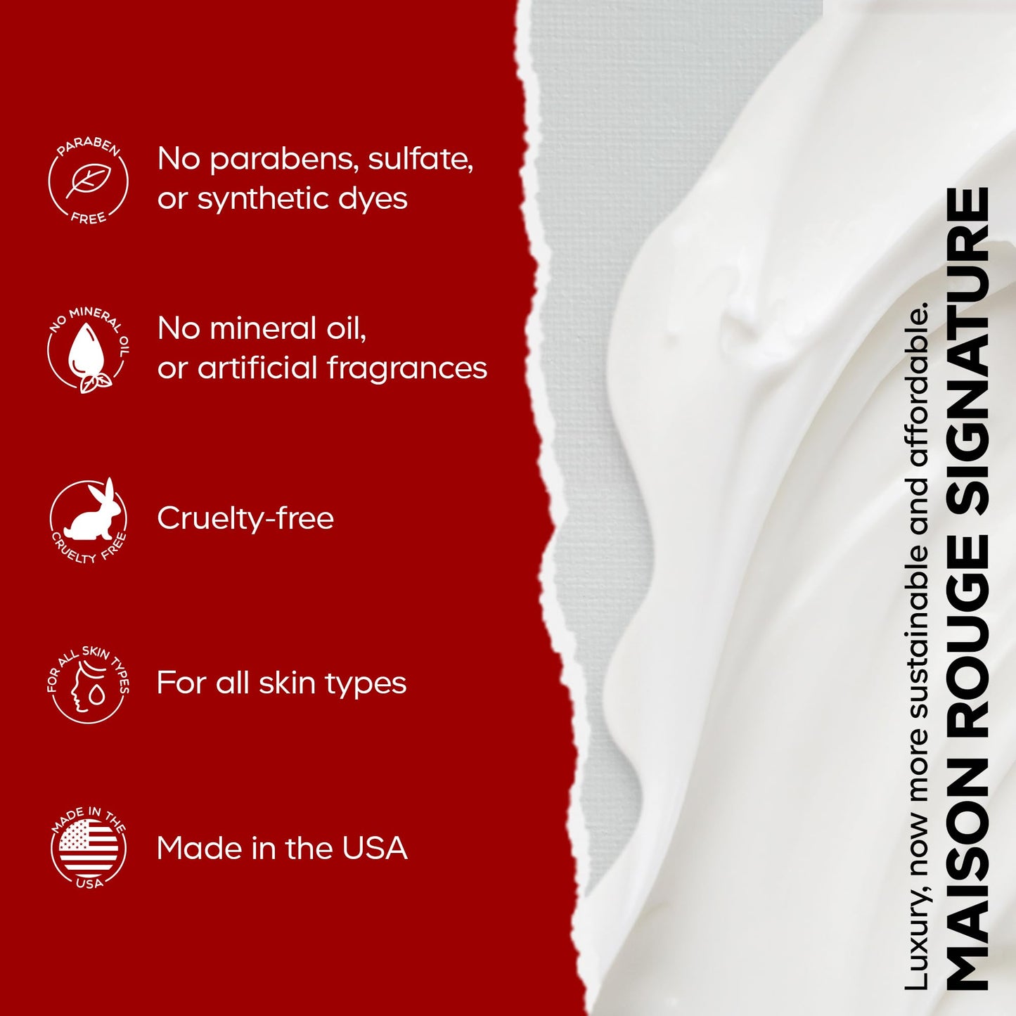Maison Rouge Brightening Face Serum Refill by Codeage – Glutathione, Vitamin C, E, Hyaluronic Acid & Collagen – Radiance & Antioxidant Support – Paraben-Free – For All Skin Types – 1.7 fl oz