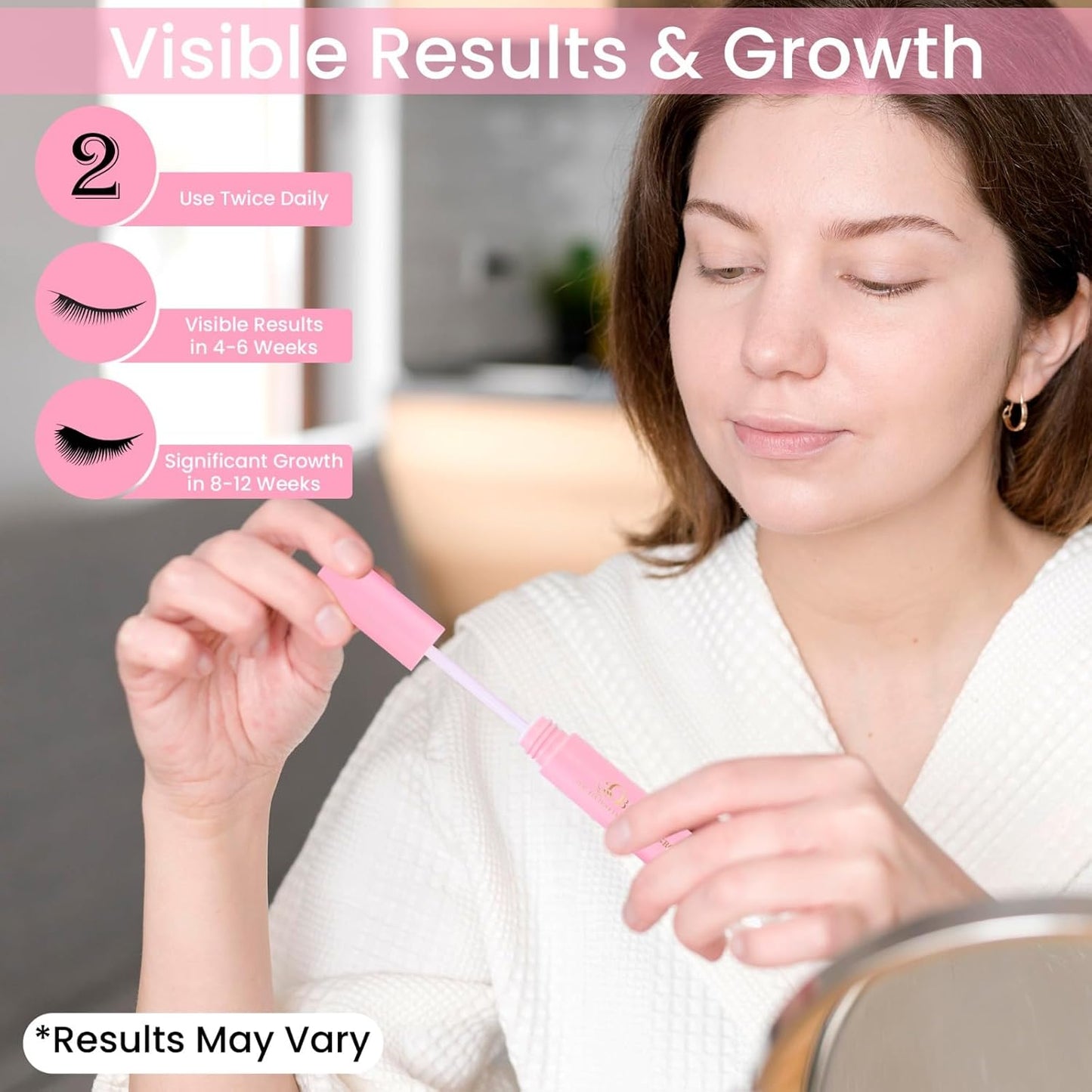 Eyelash Growth Serum - Boost Length & Thickness | Nourishing Formula