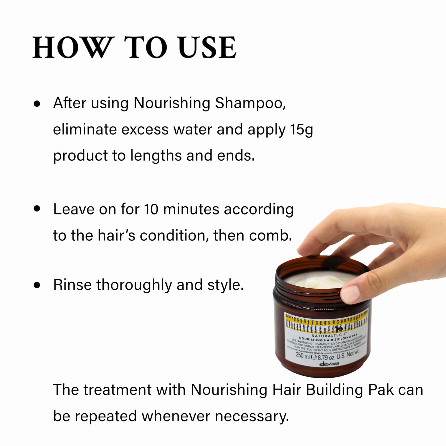 Davines Nourishing Hair Building Pack