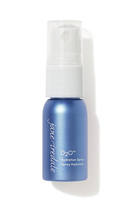 jane iredale D2O Hydration Spray, Natural Moisture-Locking Facial Mist Replenishes Dry Skin and Sets Makeup for a Natural Finish, Vegan, Gluten-Free