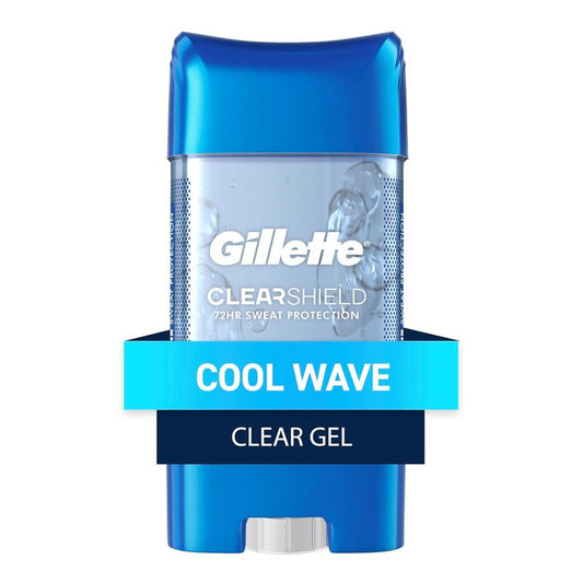 Gillette Clear Gel Anti-Perspirant & Deodorant - Long-Lasting Freshness | Pack of 6