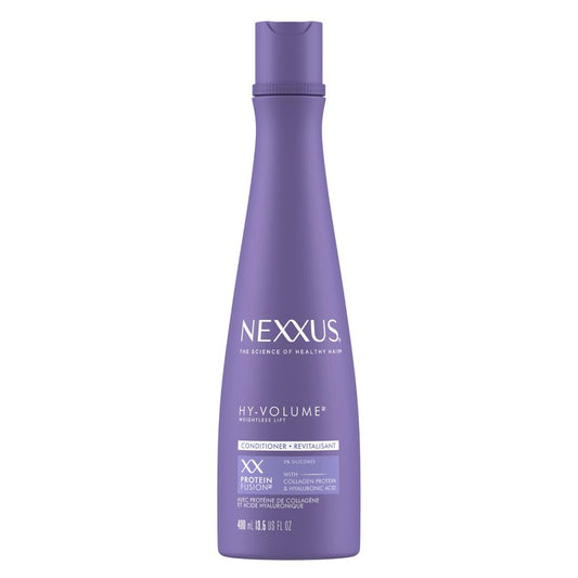 Nexxus Hy-Volume Weightless Lift Conditioner Protein Fusion with Collagen Protein & Hyaluronic Acid For Flat & Limp Hair for 48 Hours of Volume 13.5 Fl Oz