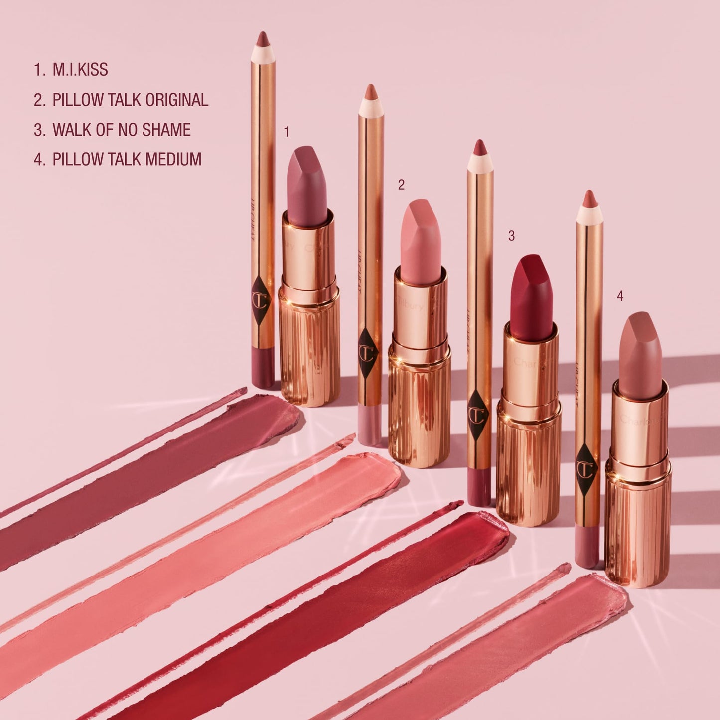 Charlotte Tilbury Matte Revolution Lipstick - Long Lasting, Matte Lipstick with Buildable Color & Lip-Loving Ingredients - Creamy, Easy to Blend Formula - Walk Of No Shame