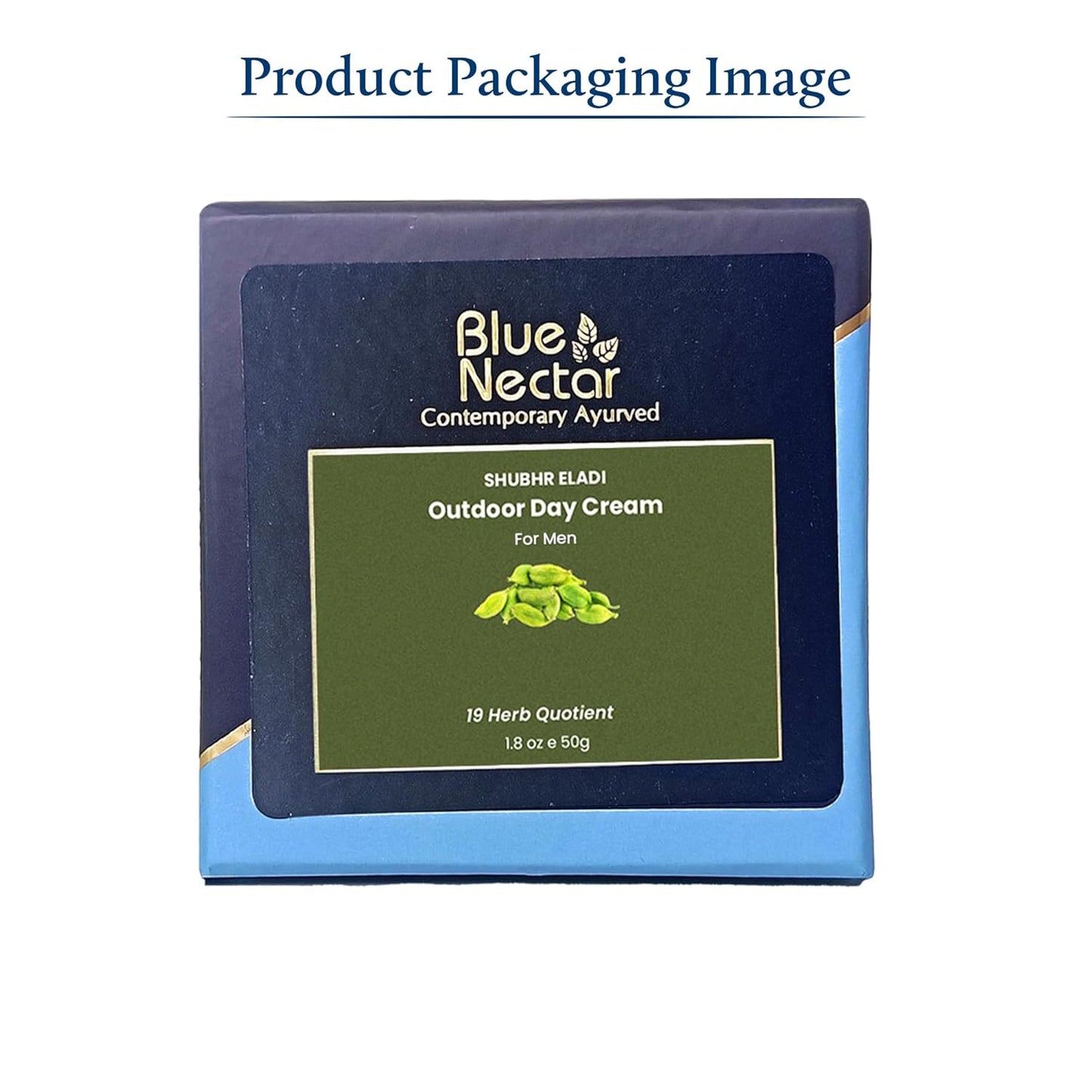 Eladi Outdoor Day Face Cream for Men - Daily Moisturizer for Pollution Defense | Nourishing Formula for Oily & Dry Skin (1.7 Oz)