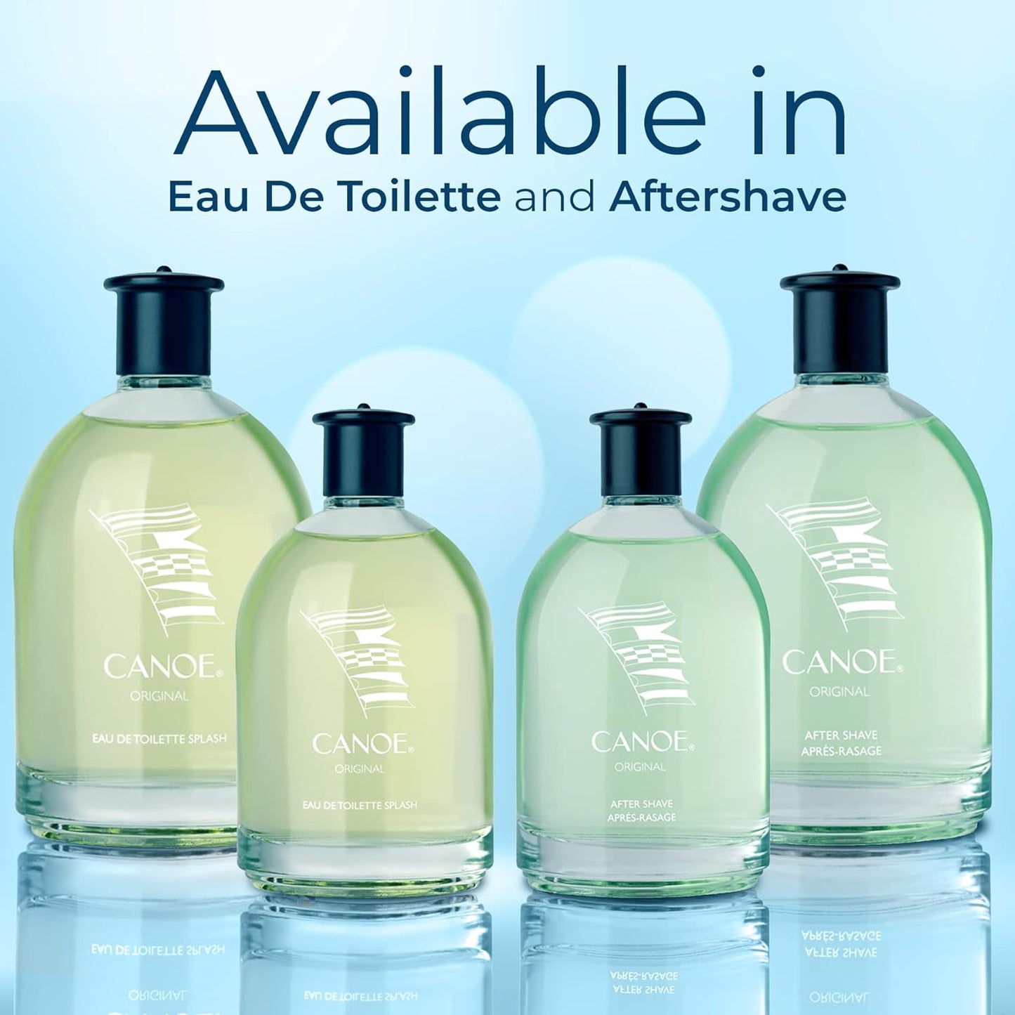 CANOES Aftershave Splash for Men - Classic Sport Scent | 4 fl oz, Adventurous Essence