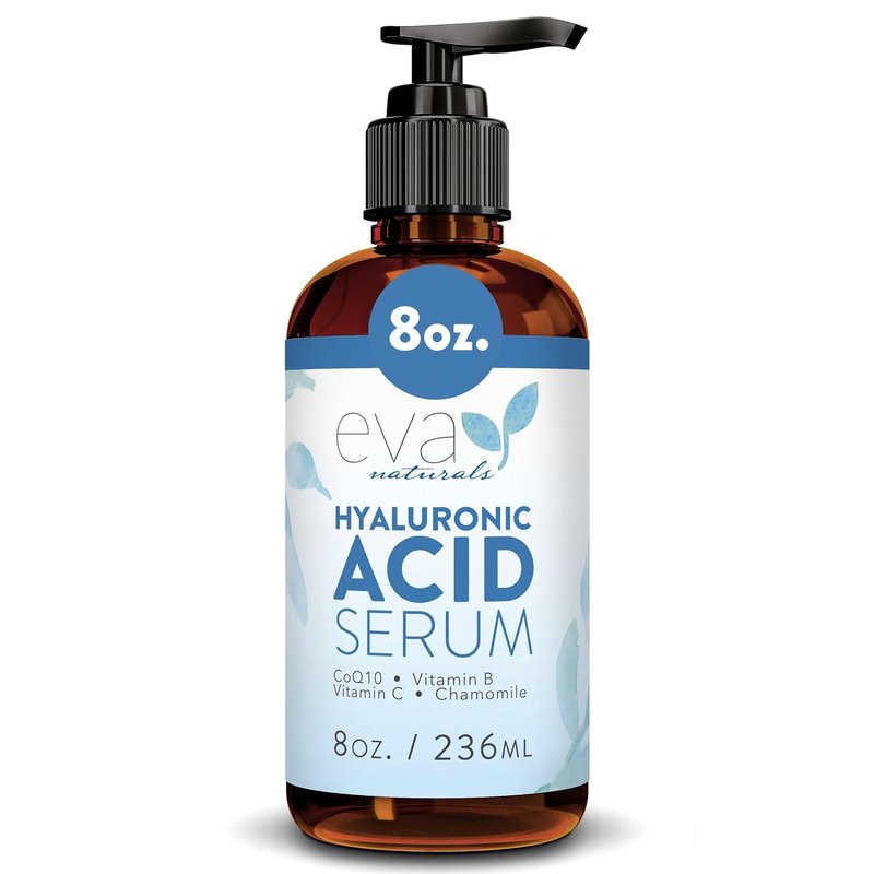 Hyaluronic Acid Serum for Face - Anti-Aging Hydrating Formula with Vitamin C, B & E | 8 Oz