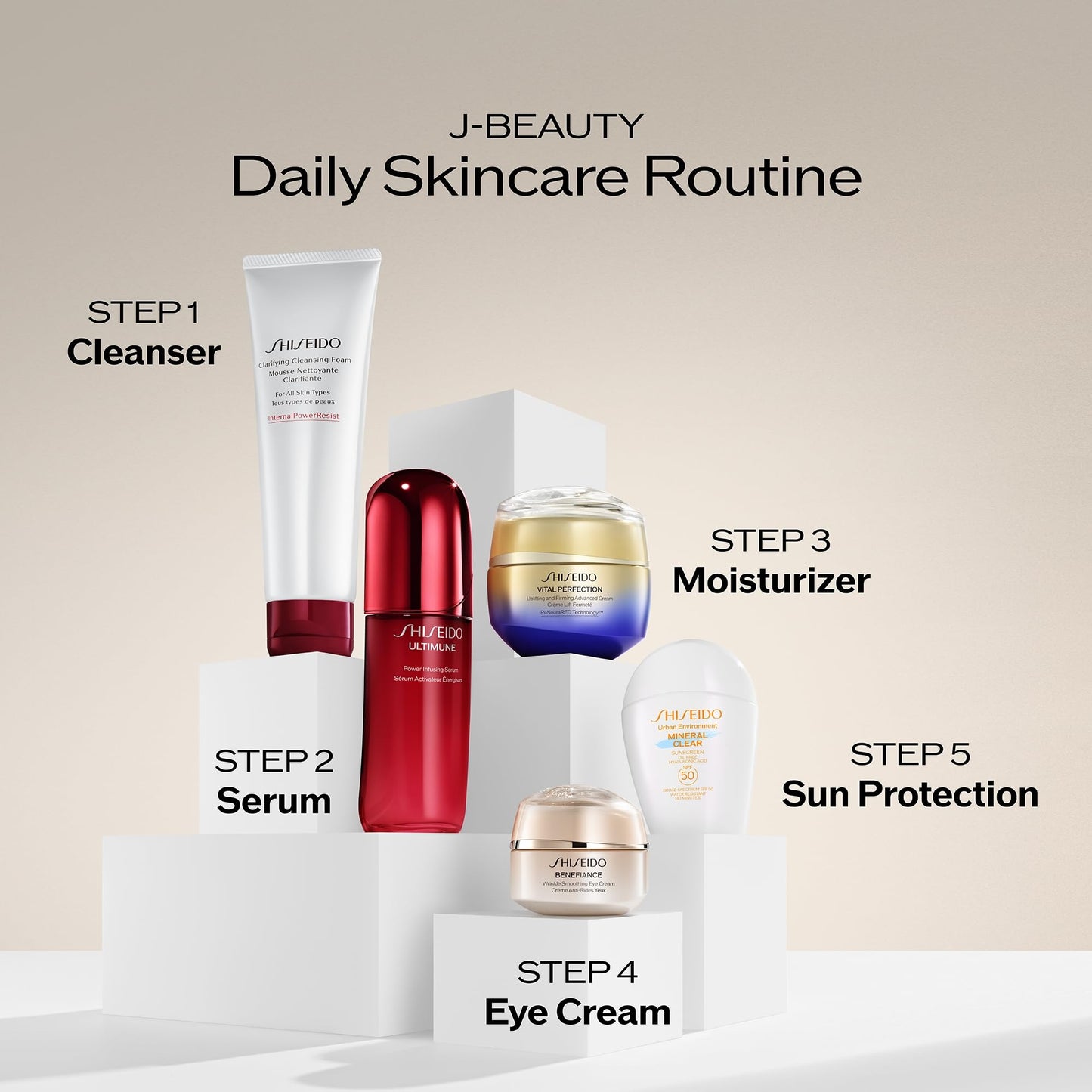Shiseido Vital Perfection Uplifting and Firming Advanced Cream - 50 mL - Multi-Benefit Face Cream - Visibly Lifts & Firms