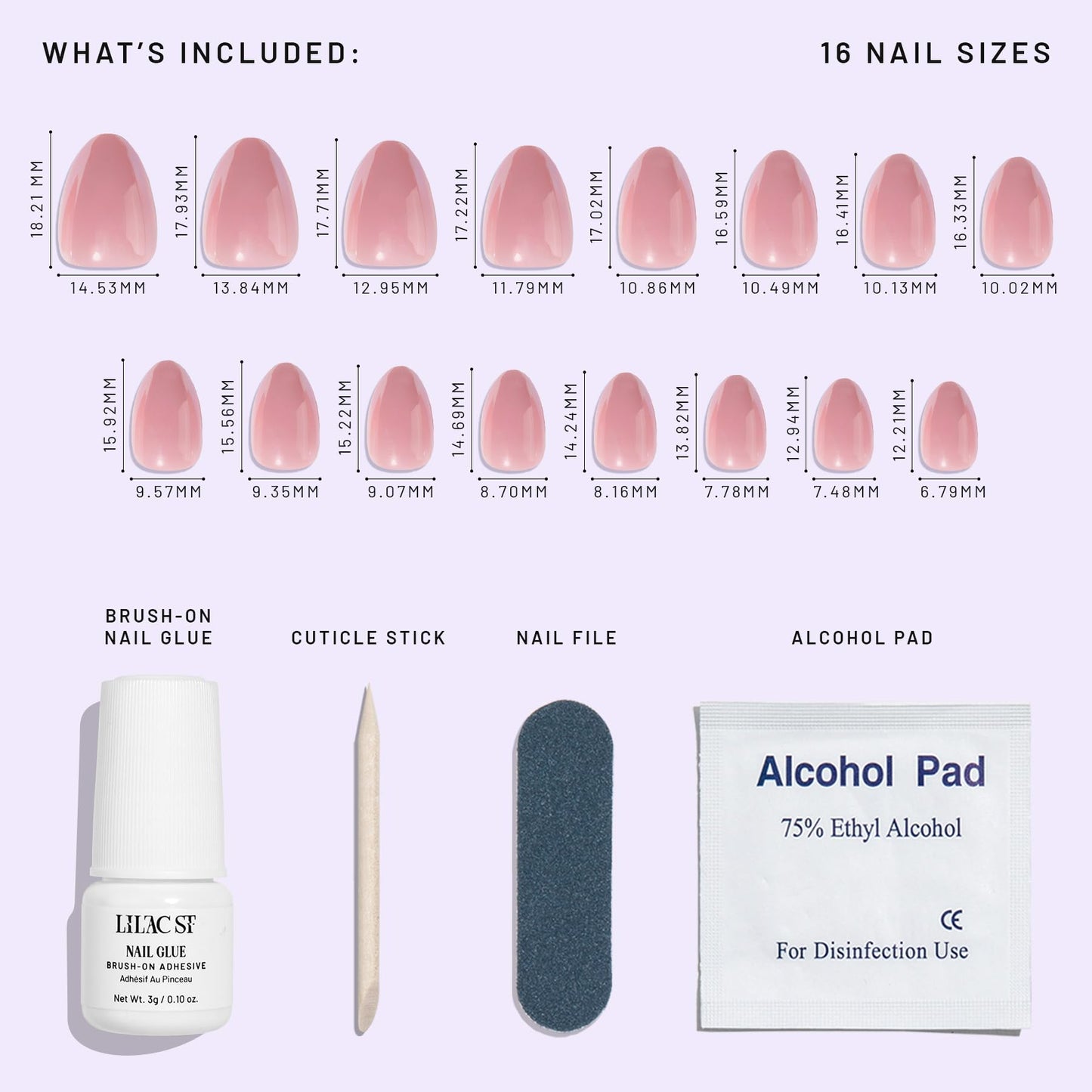 Lilac St - Press On Nails
