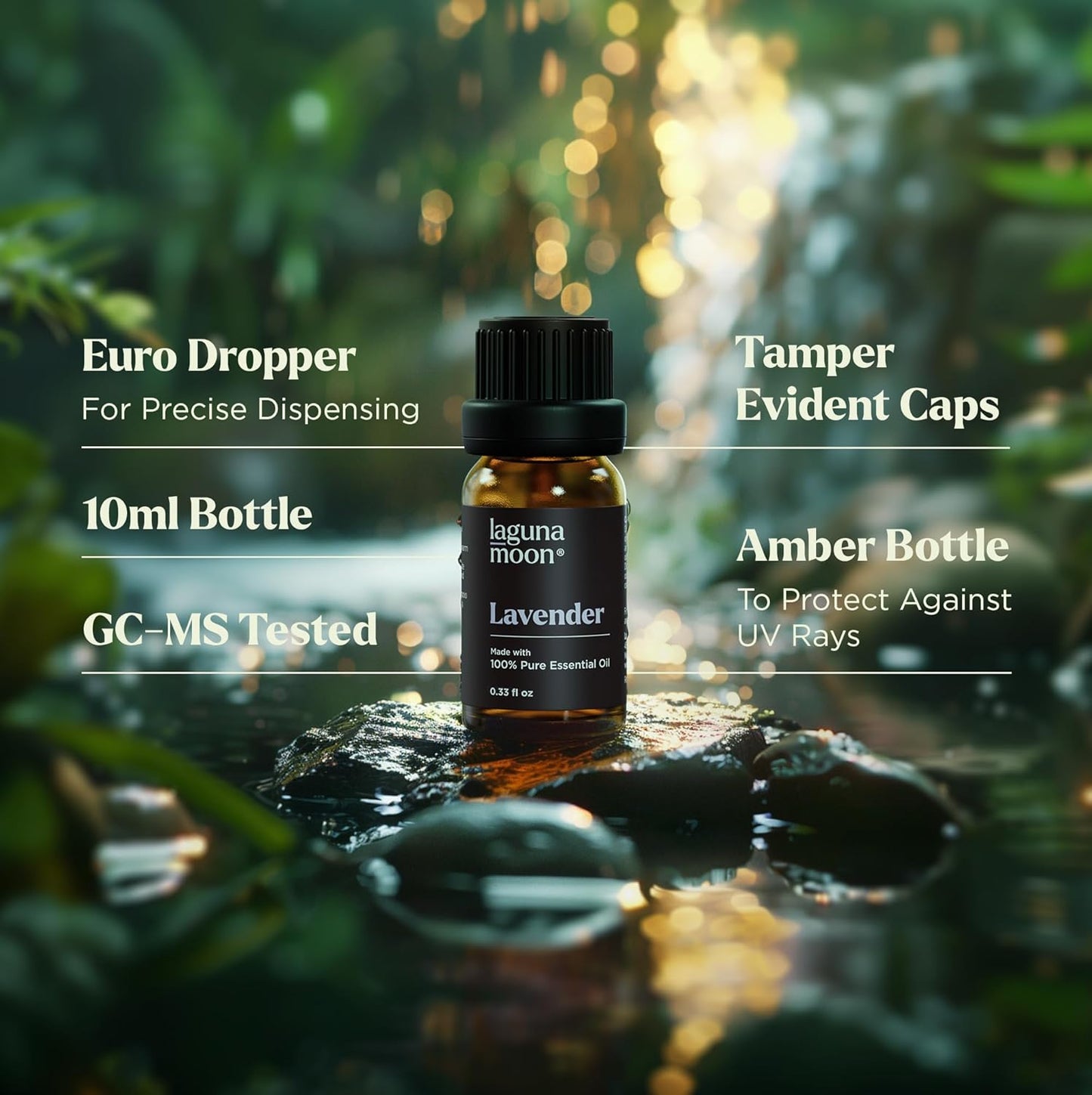 Essential Oils Aromatherapy Set - 6 Premium Scents for Diffusers, Home Care & Candle Making | Peppermint, Lavender, Eucalyptus (10mL)