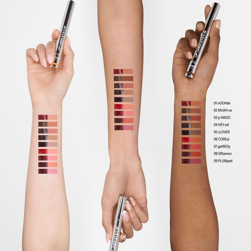 Sacheu Lip Liner STAY-N Peel Off Lip Stain — Long Lasting Waterproof Lip Tint with Hyaluronic Acid & Vitamin E — Transfer Proof Matte Finish, Vegan & Cruelty-Free (nOOHde)