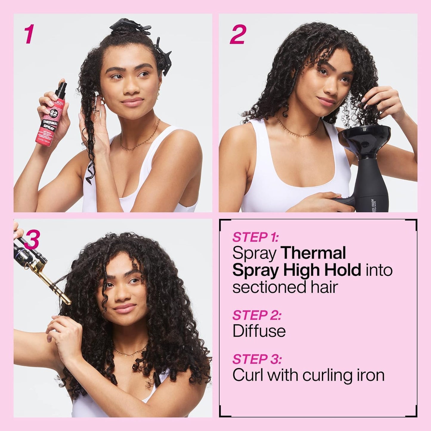 Redken Thermal Spray 22 High Hold – Heat Protection