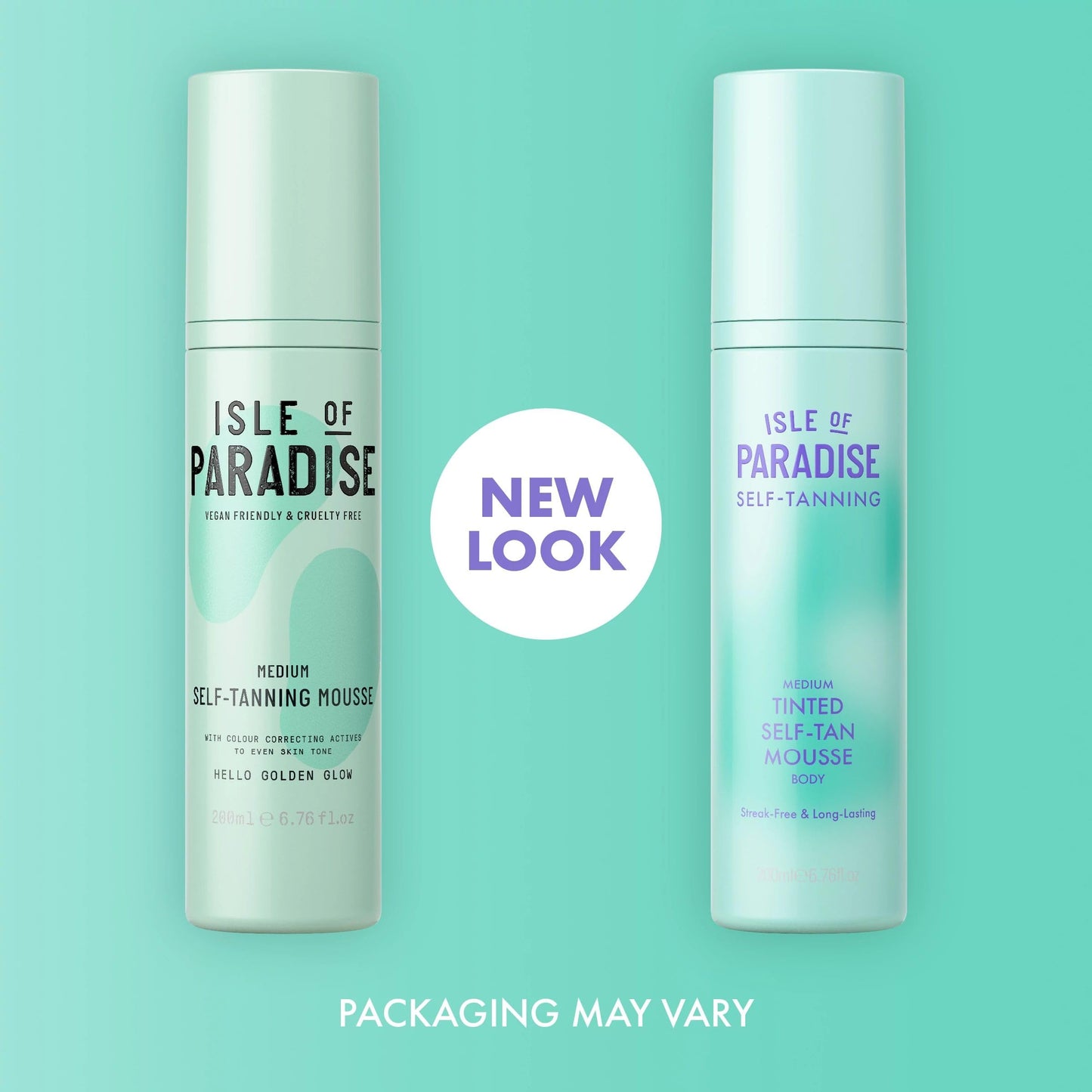 Isle of Paradise Tinted Self Tanning Mousse- Streak-Free Self Tanner, Natural-Looking & Lasts Up to 7 Days, Vegan & Cruelty Free Sunless Tanning Foam Mousse, 6.76 fl oz.
